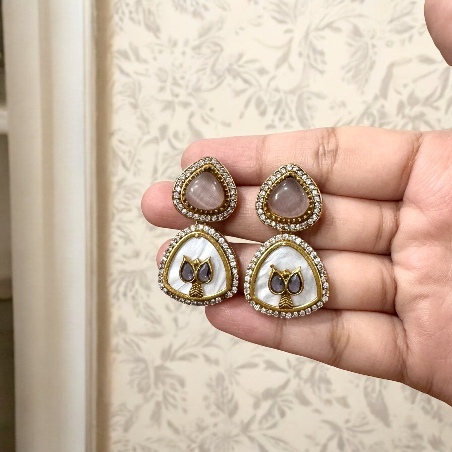 Lavender Mehran Choker