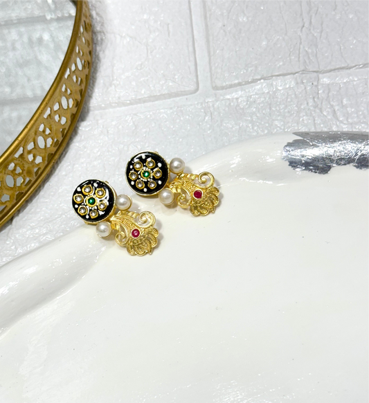 Black Rangini Earrings