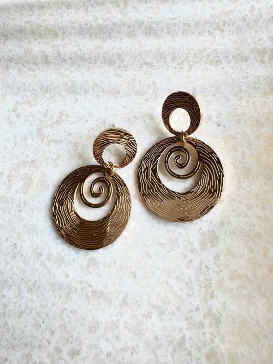 Anti Tarnish Comet Earrings