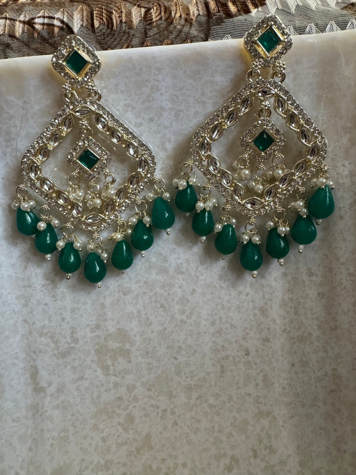 Green kashish Earrings