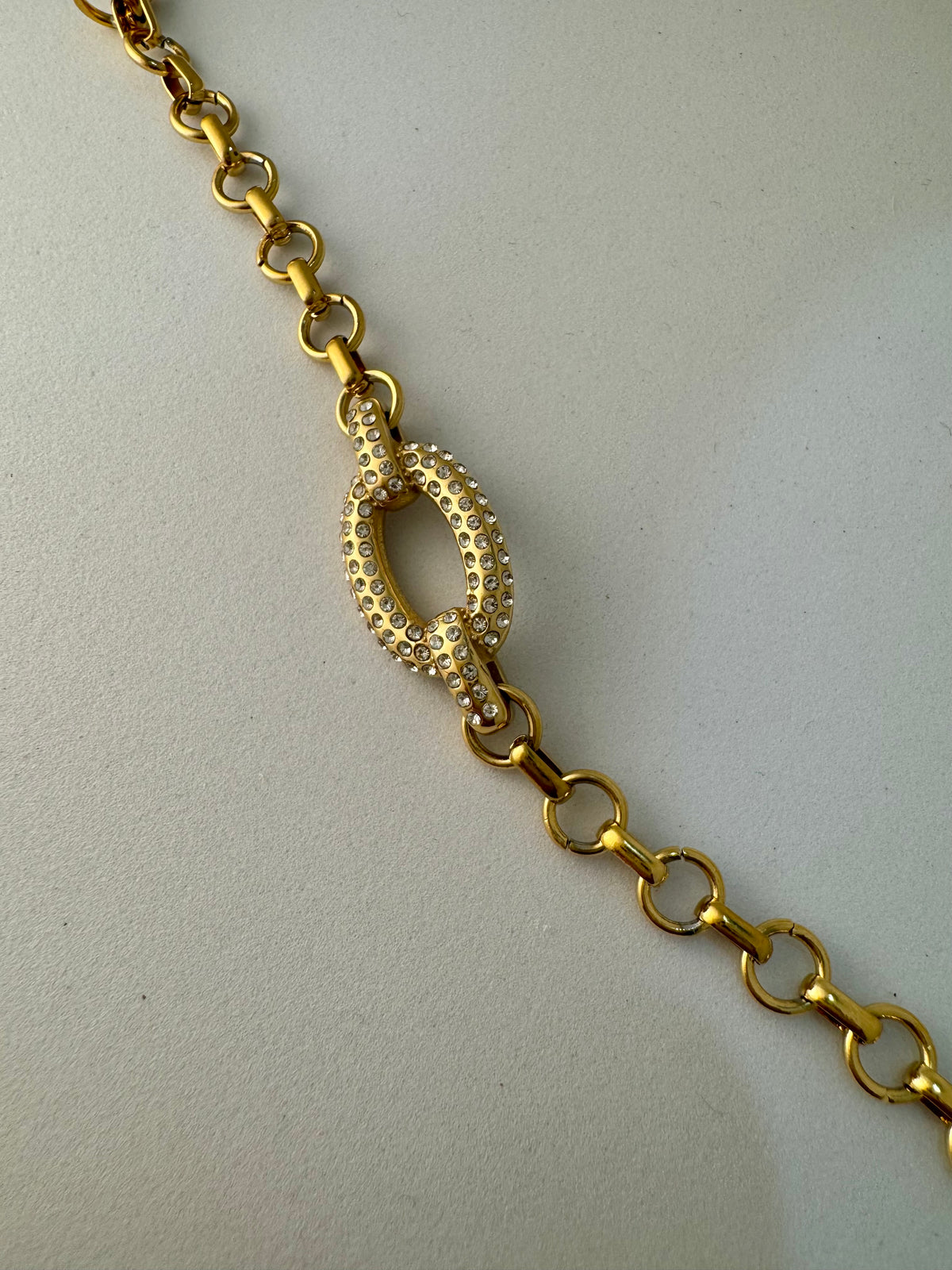 Anti Tarnish Interlock Loose Bracelet