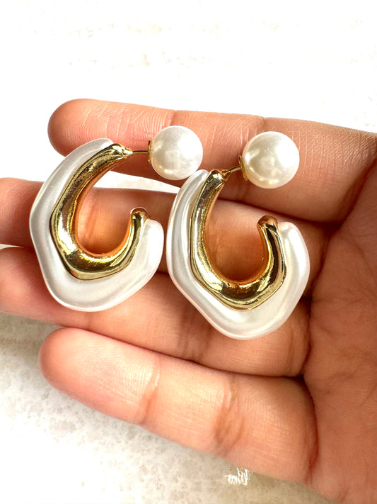 Flare Anti Tarnish Earrings