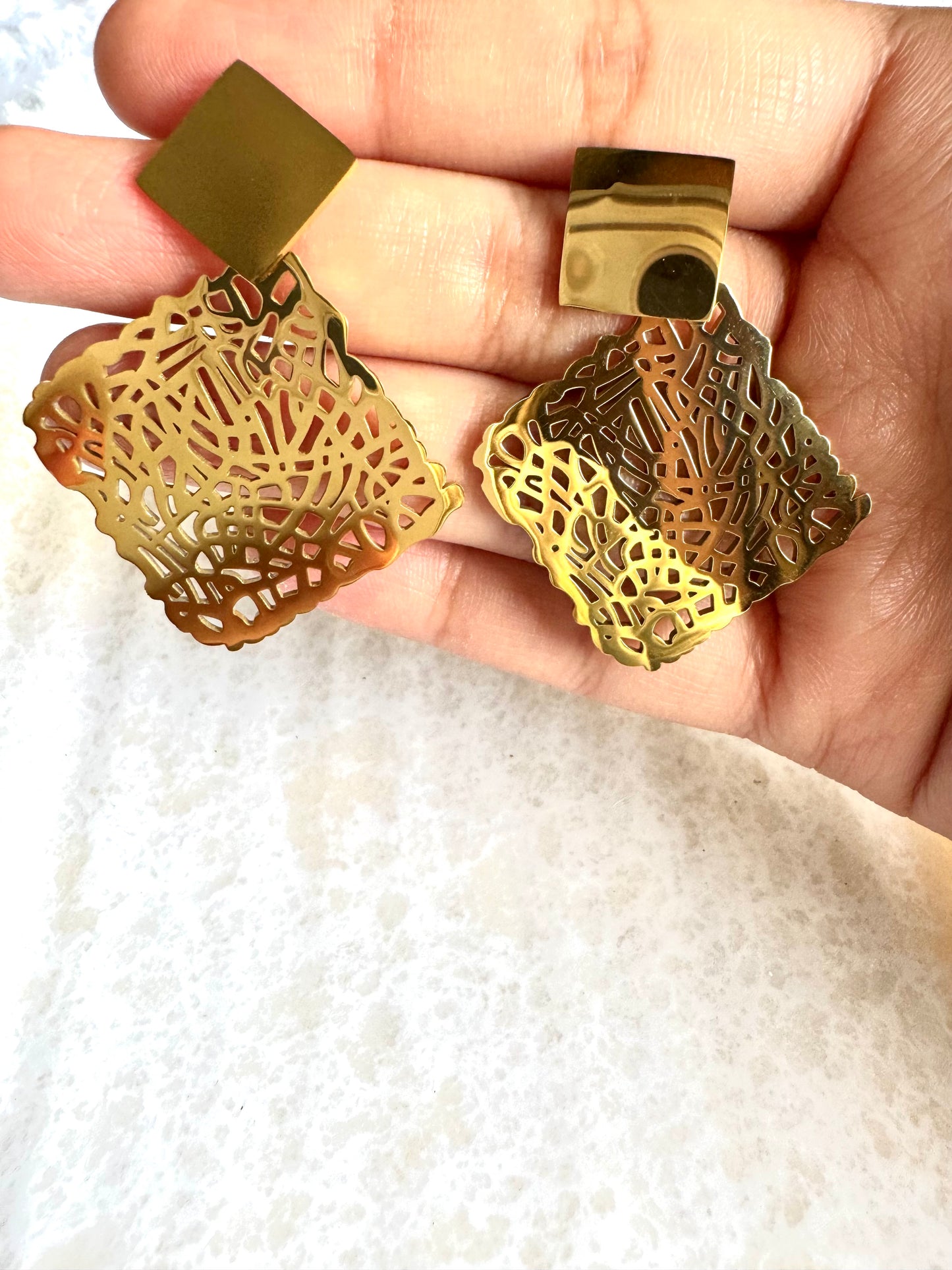 Anti Tarnish Stellar Earrings