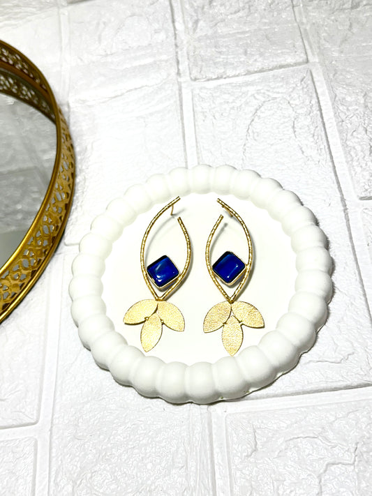 Blue Bloom Earrings