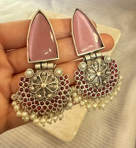 Pink Sama Earrings