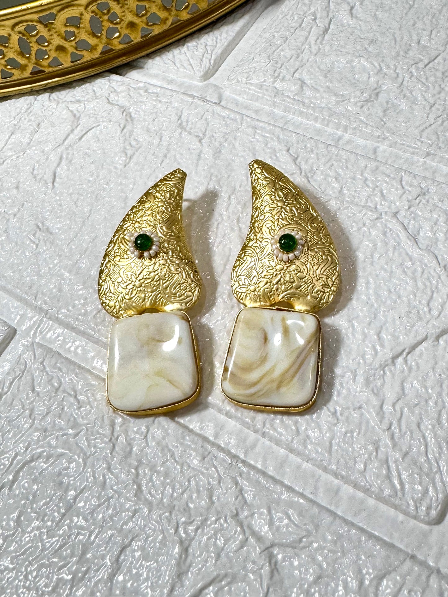 Emerald Kiyana Earrings