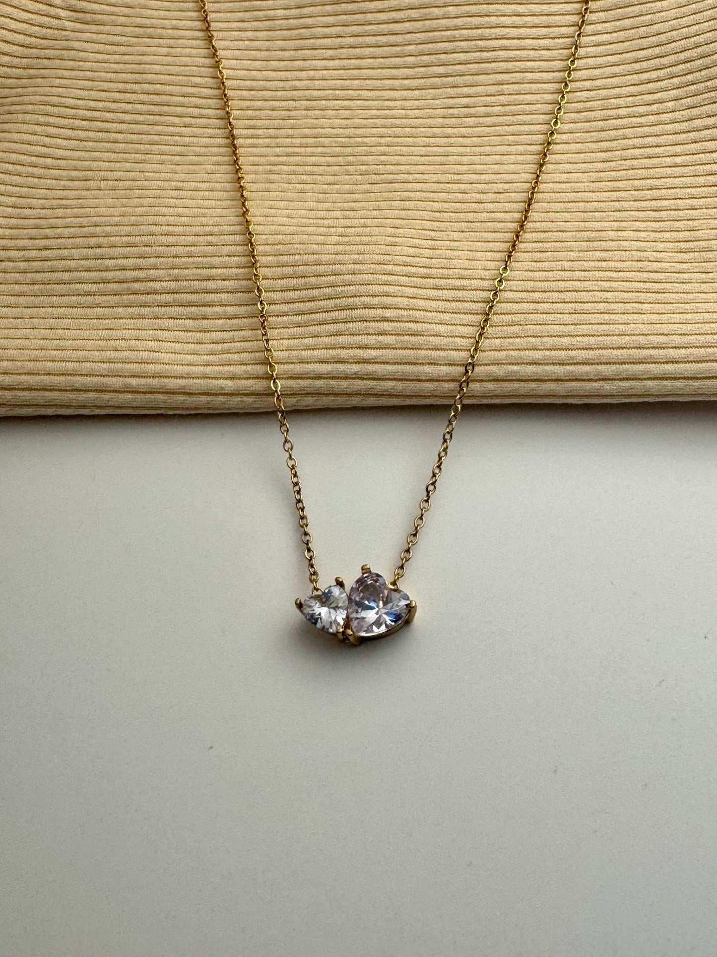 Twin Spark Necklace