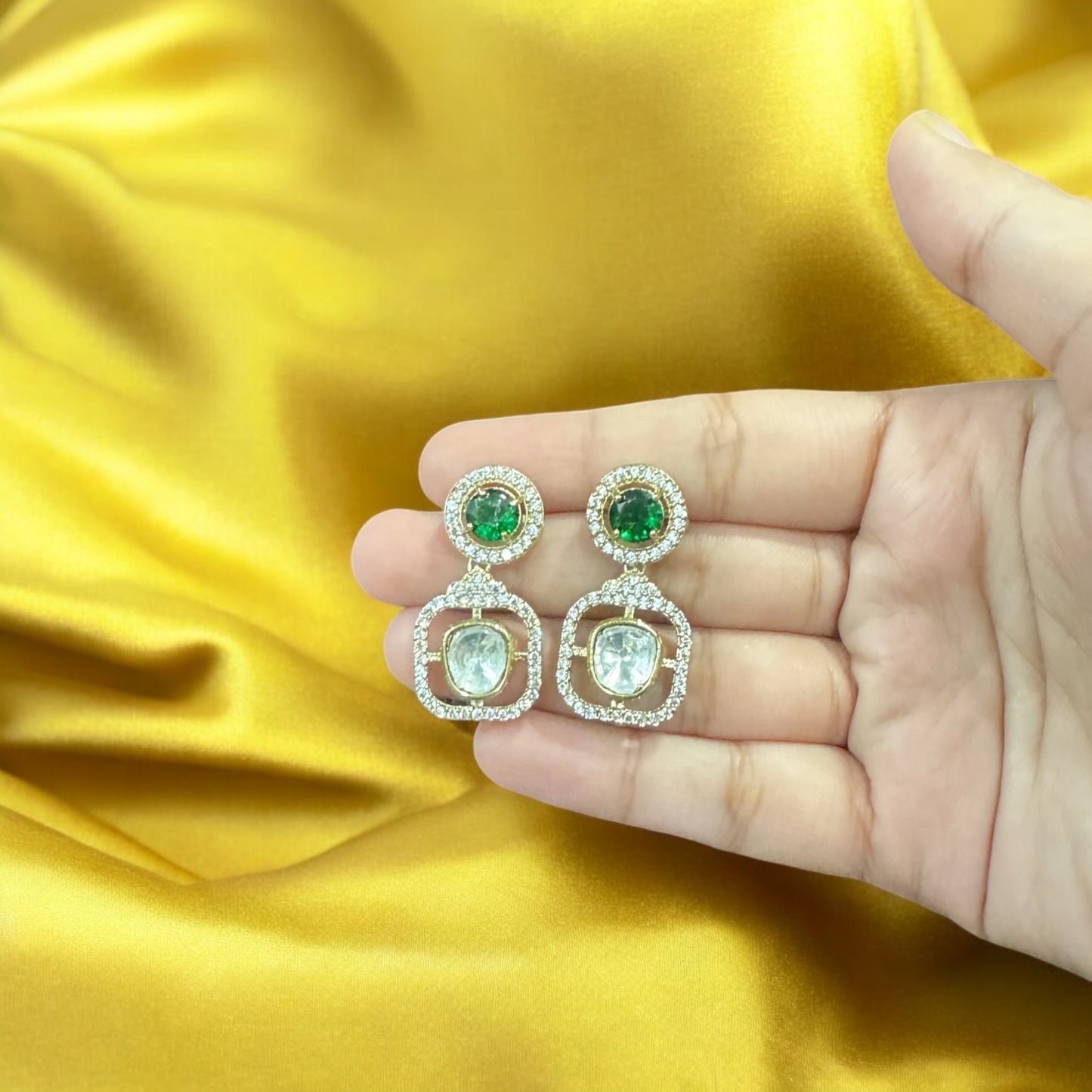Emerald Kavya Necklace