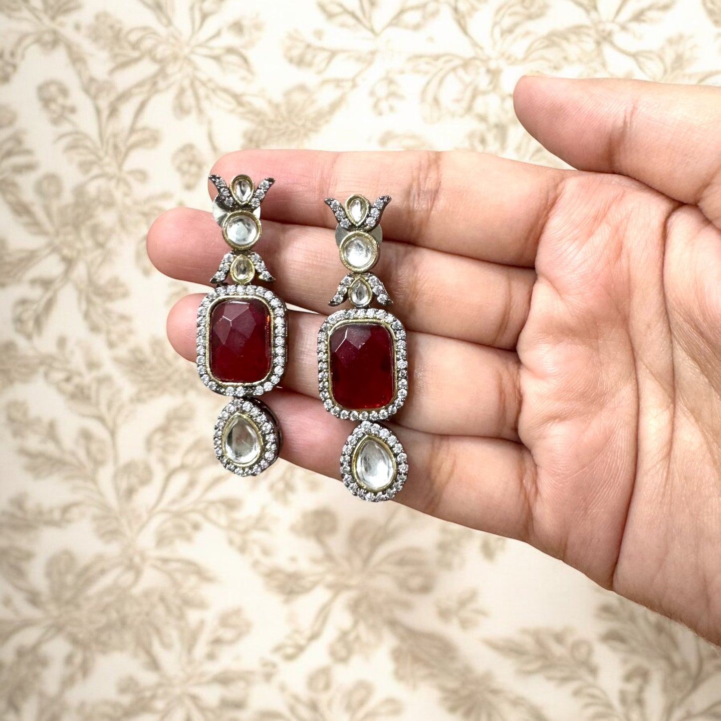 Dual Tone Ruby Ragini Choker