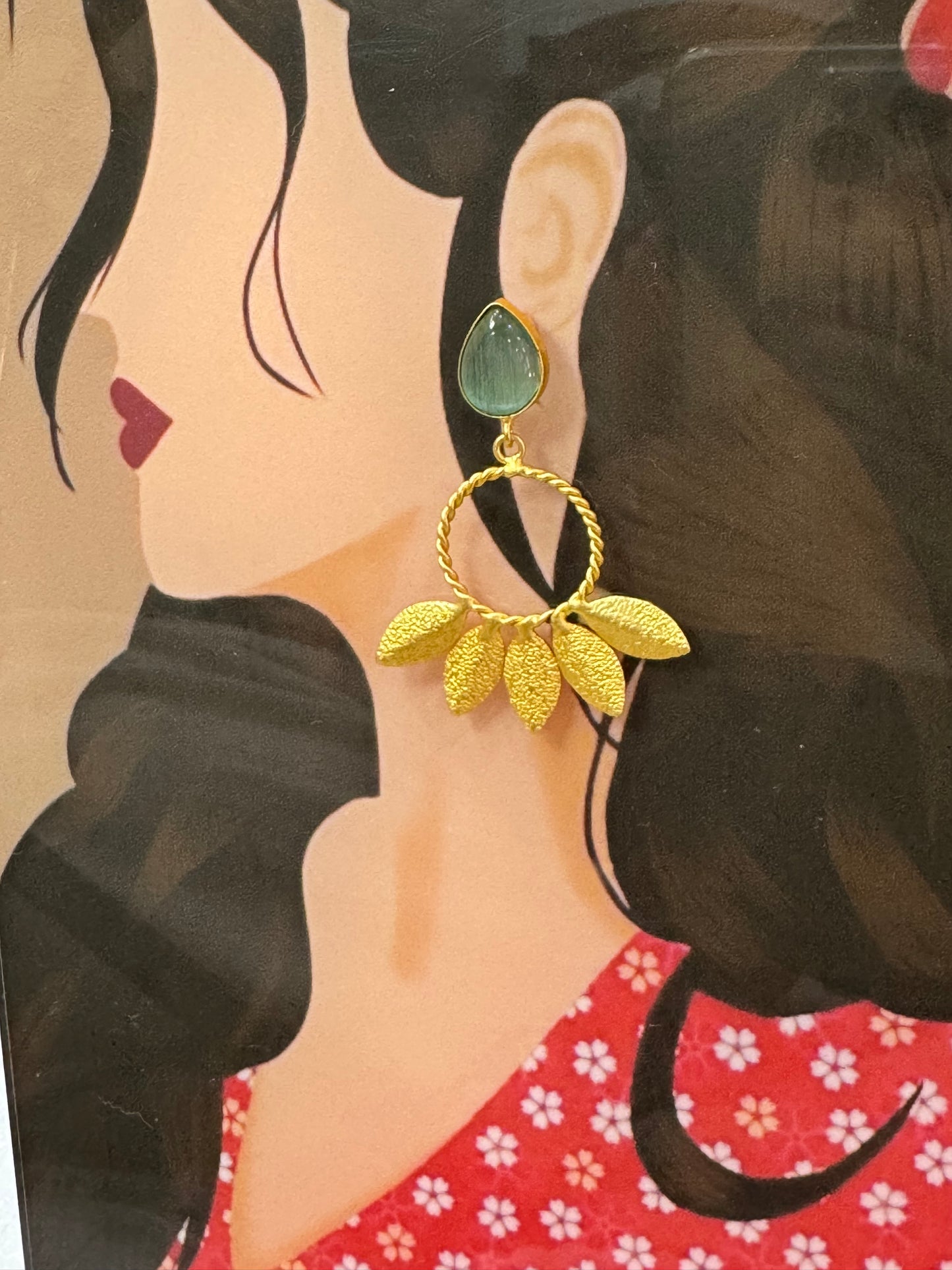 Green Gold petals