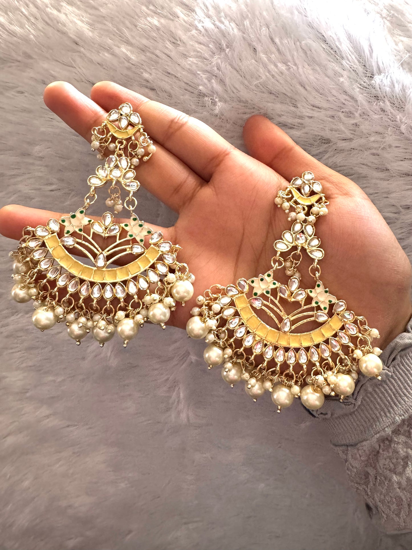 Yellow Ruhi Chandbaali