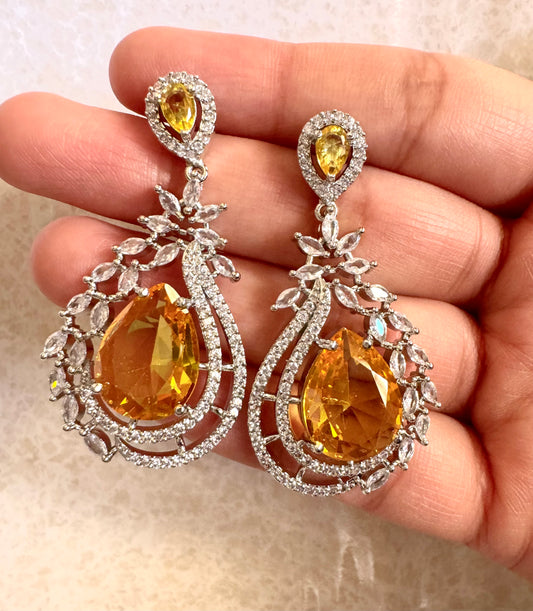 Yellow Shine Earrings