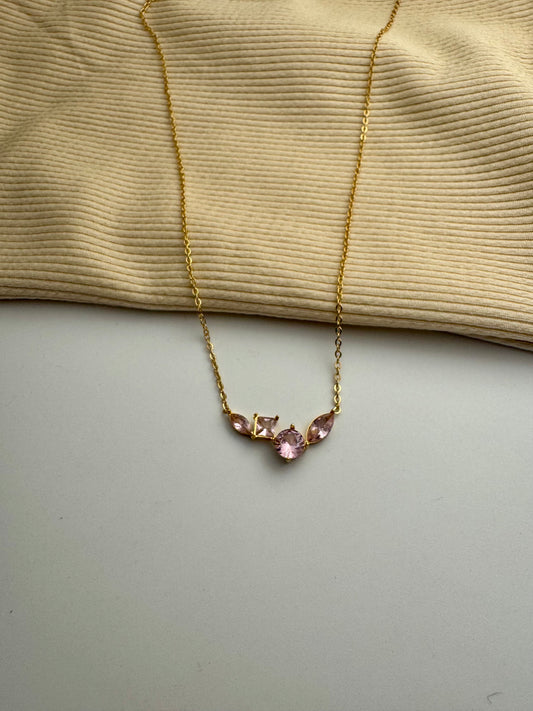 Rose Crystal Vibe Necklace