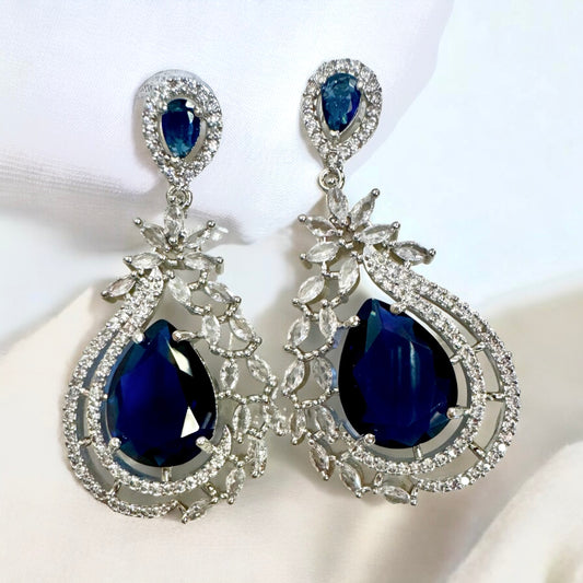 Blue Shine Earrings