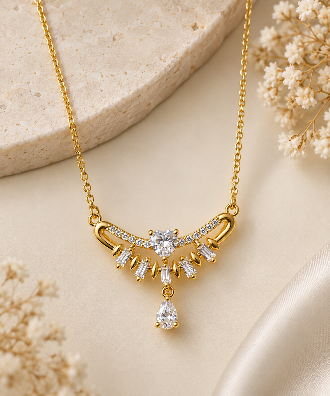 Anti-tarnish Lyla necklace