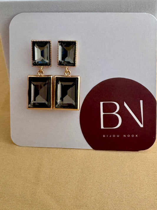 Graphite Glam Earrings