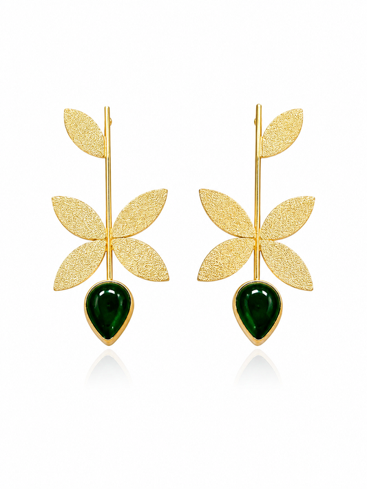 Emerald Roma Earrings