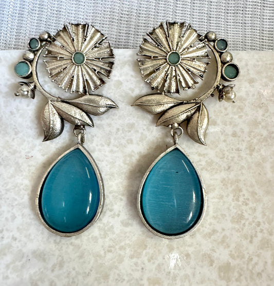 Blue Mehek Earrings