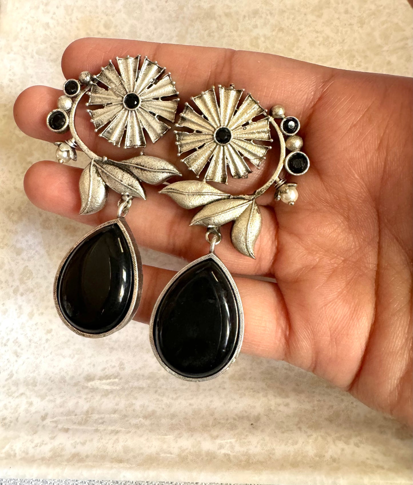 Black Mehek Earrings