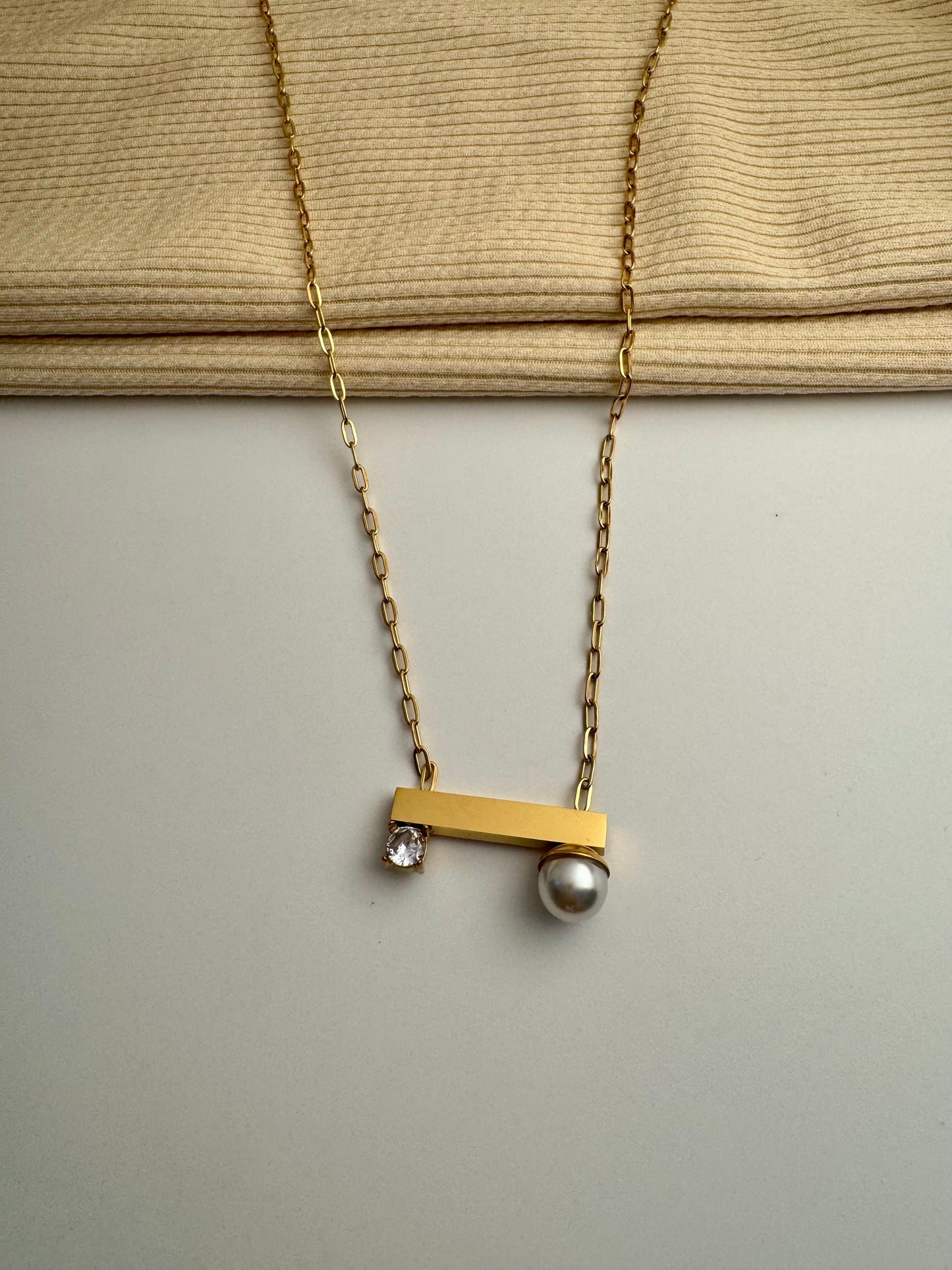 Pearl Balance Necklace