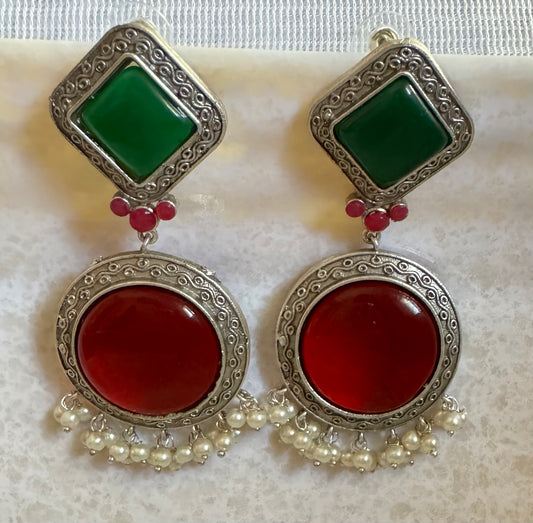 Multi Sitara Earrings