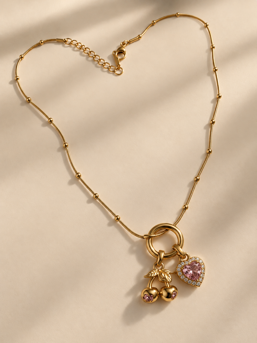 Anti-tarnish Sweetheart necklace