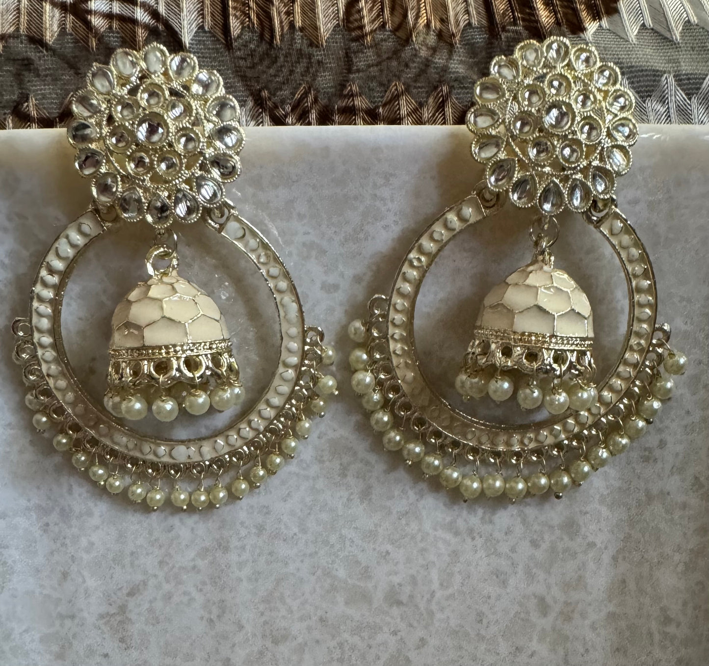 Ivory Roshan Earrings