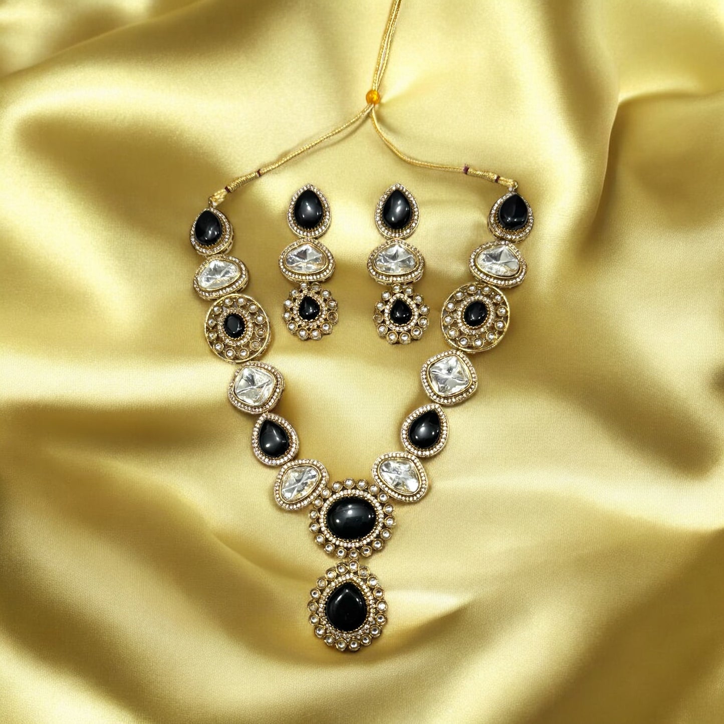 Black Kasturi Necklace