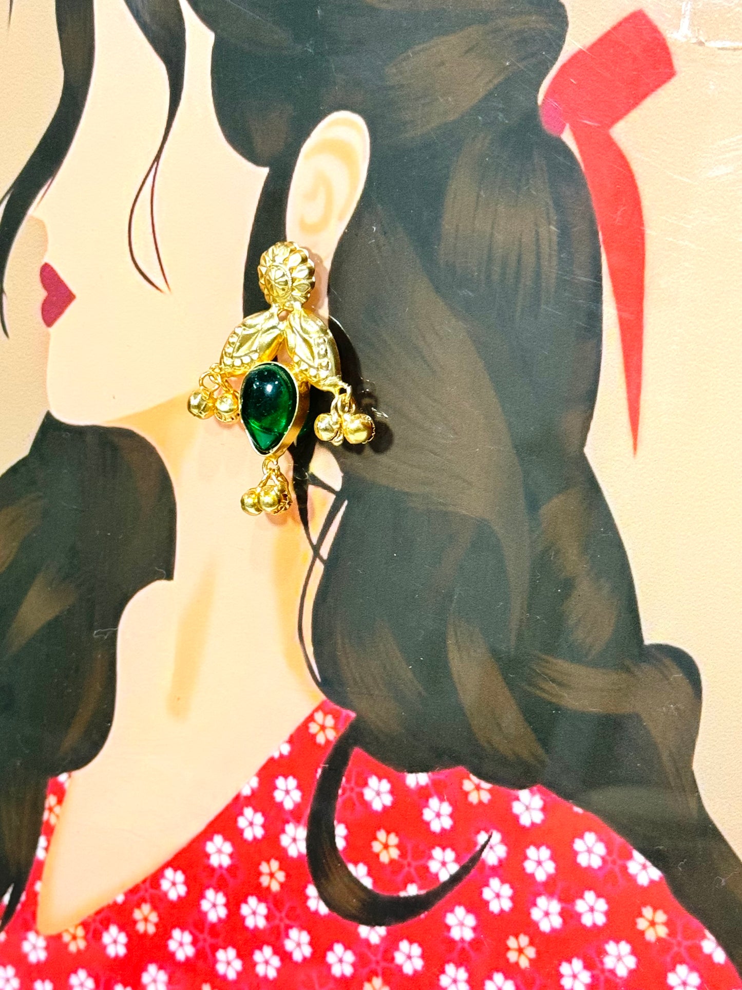 Emerald Noor Earrings