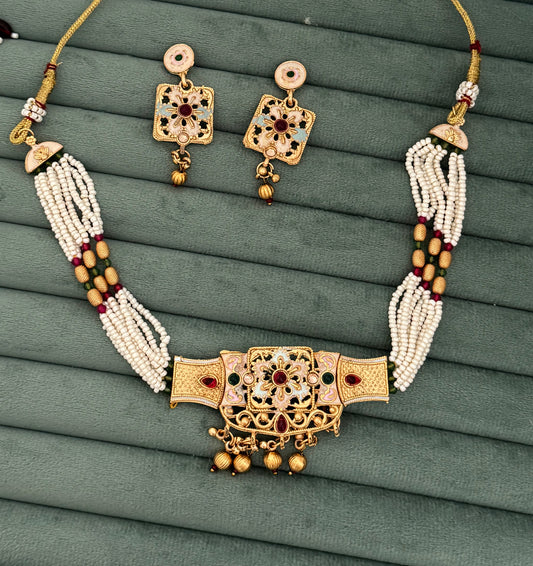 Royal Rajwada  Necklace