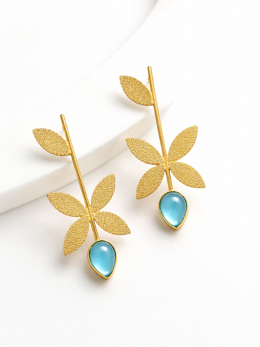 Blue Roma Earrings