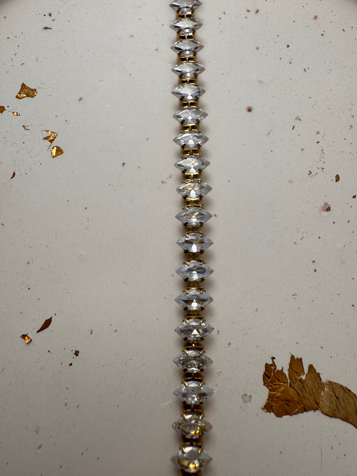 Anti Tarnish Cz Tennis Bracelet