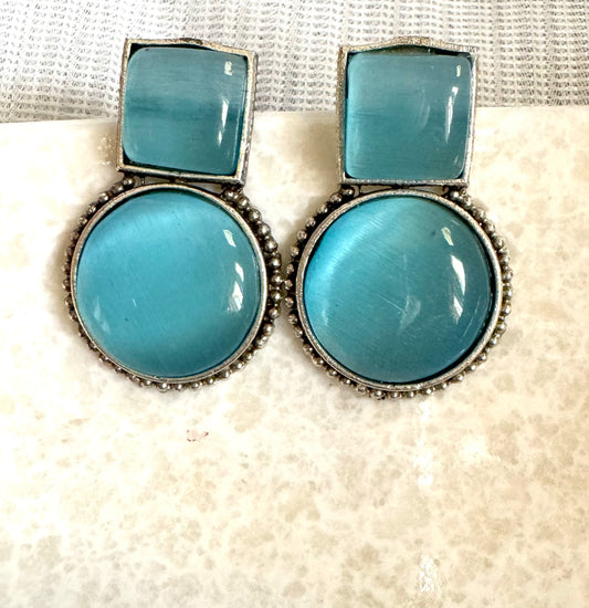 Blue Reva Studs