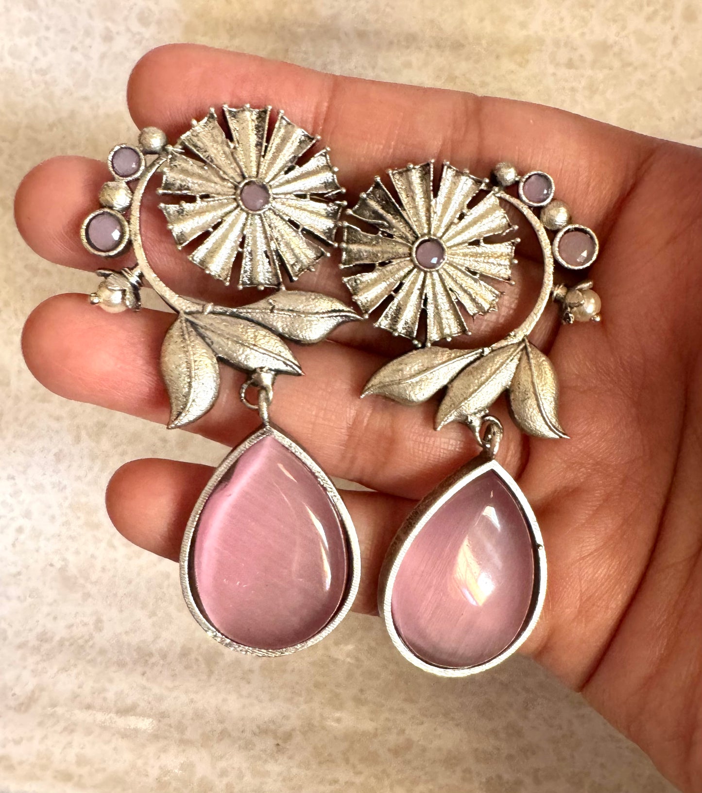 Pink Mehek Earrings