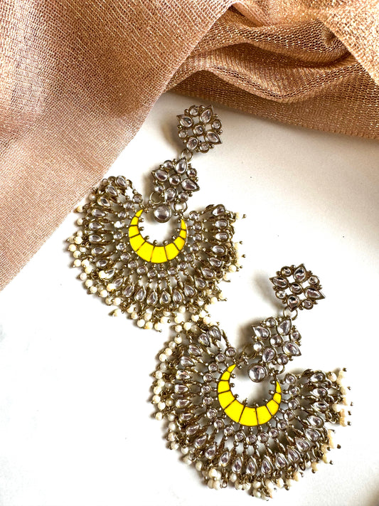 Yellow Roshi Chandbaali