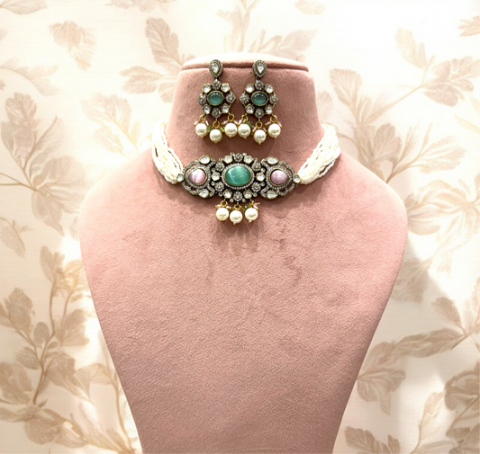 Mint Bahar Choker