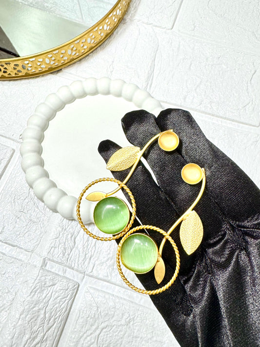 Mint Vine Earrings