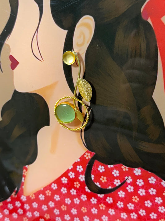 Mint Vine Earrings