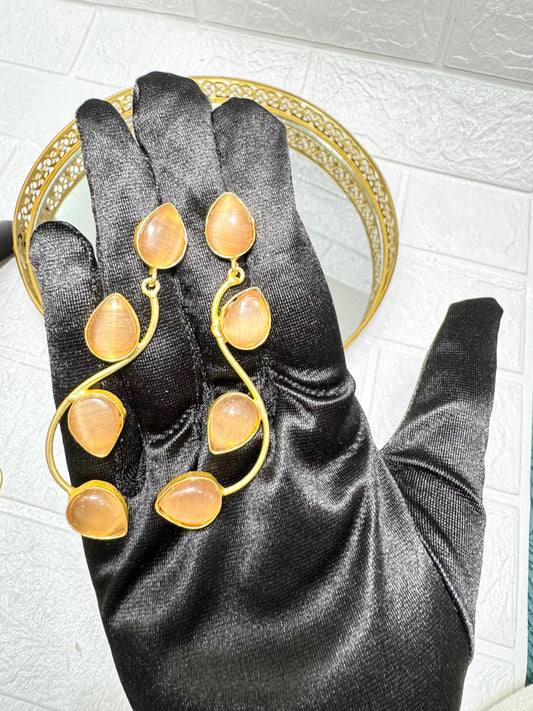 Brown Zoya Earrings
