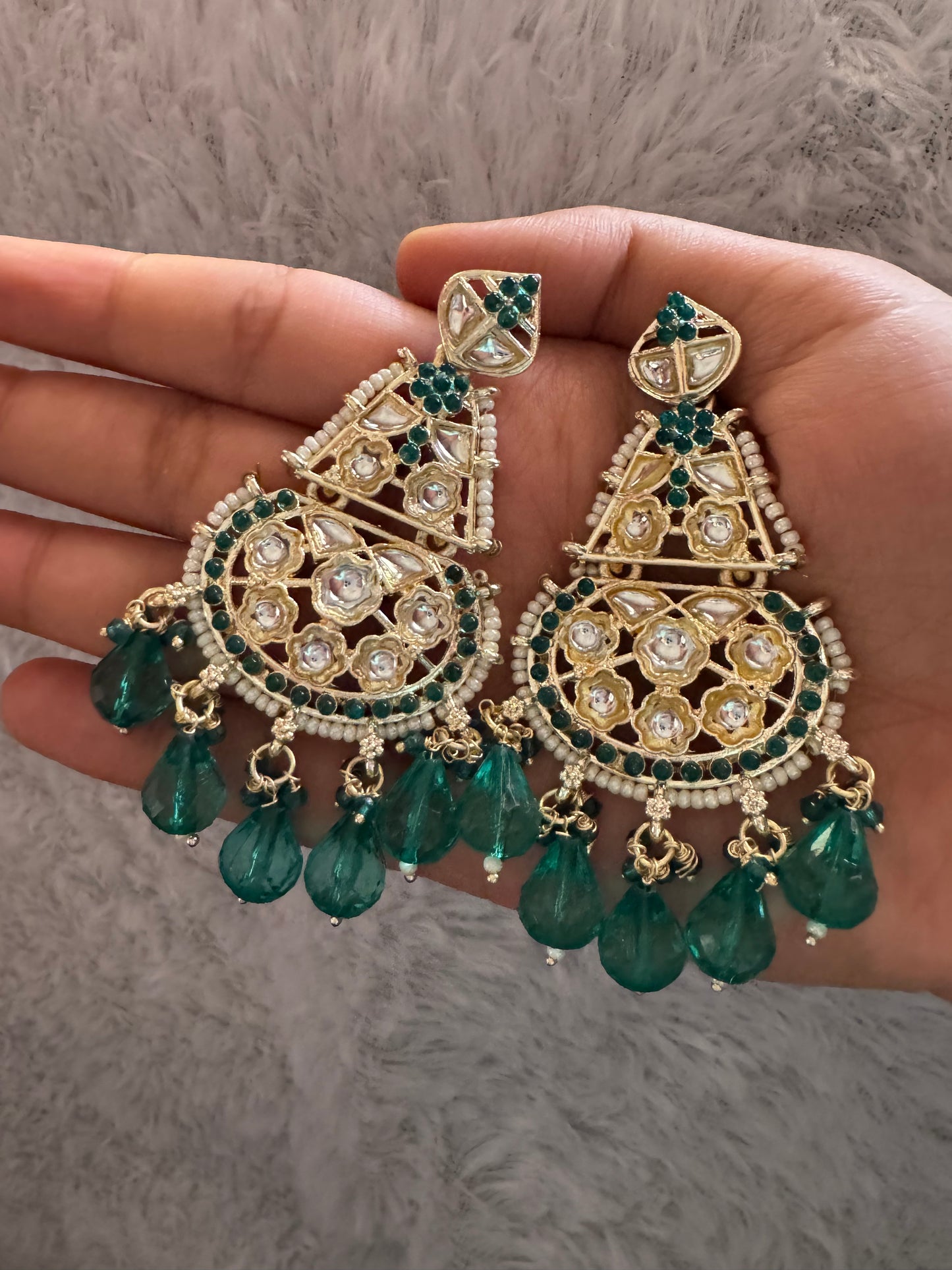 Mint Shabnam Earrings