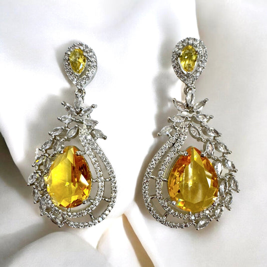 Yellow Shine Earrings