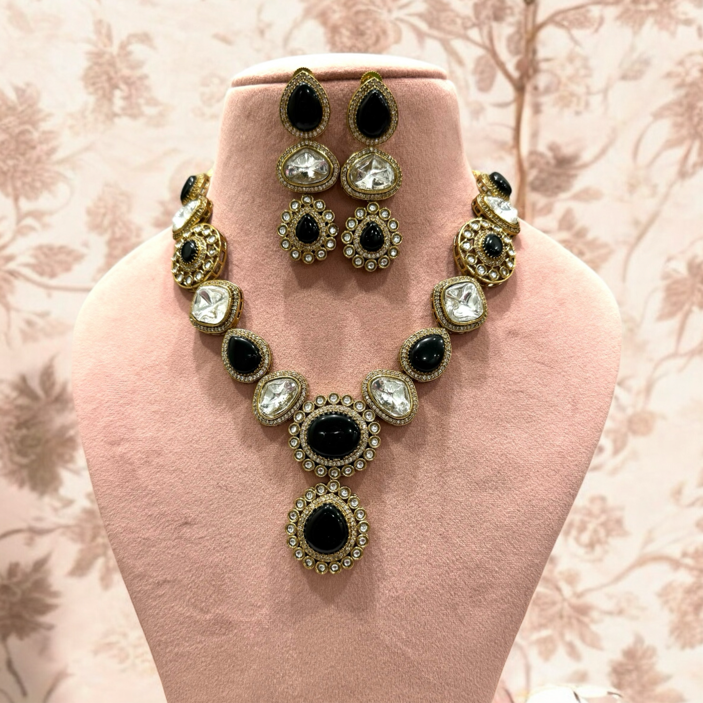 Black Kasturi Necklace