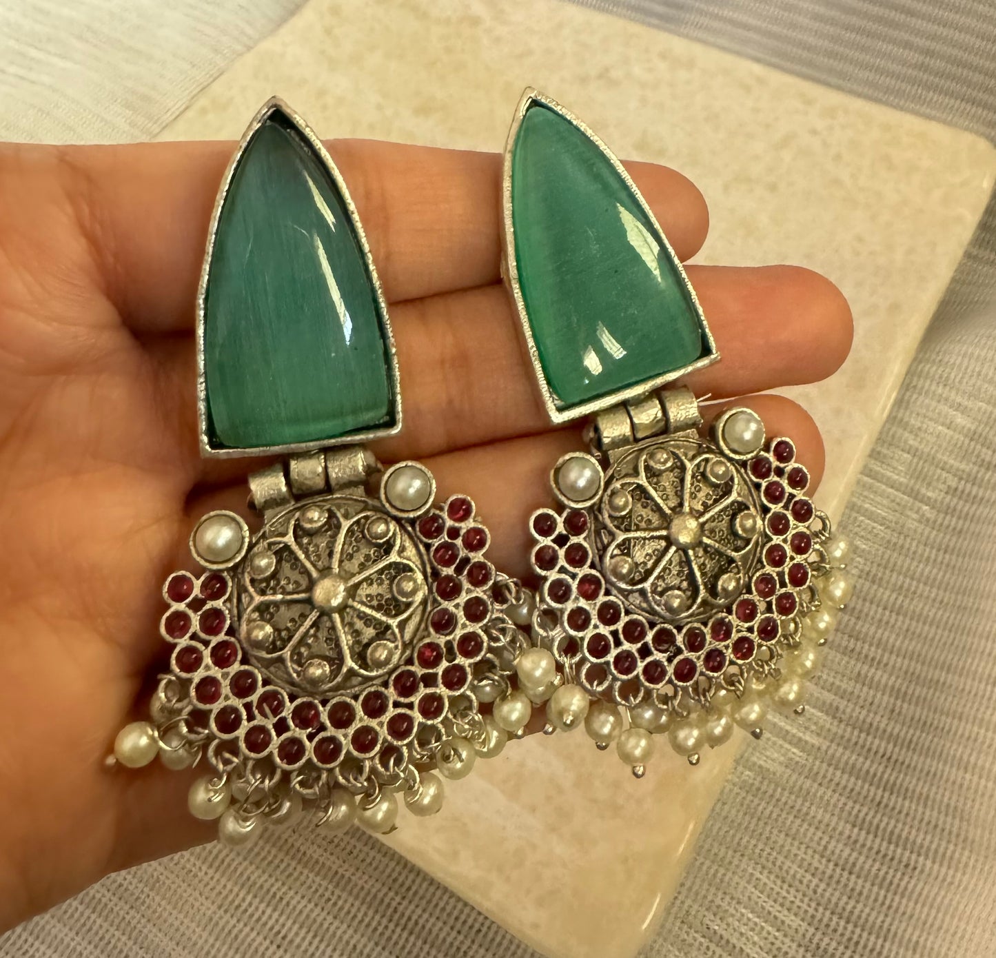 Turquoise Sama Earrings