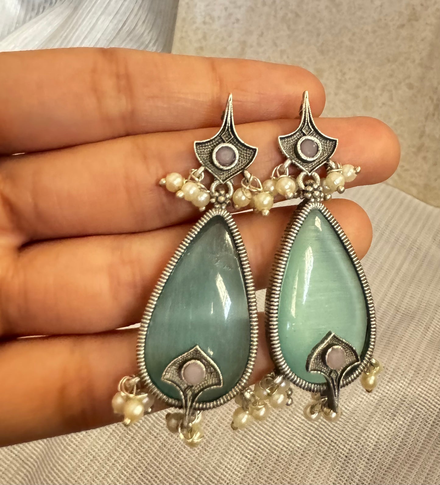 Turquoise Noor Earrings