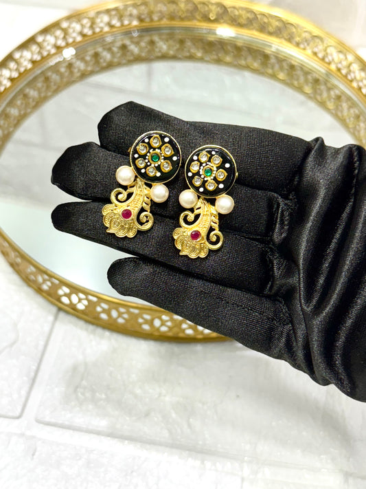 Black Rangini Earrings