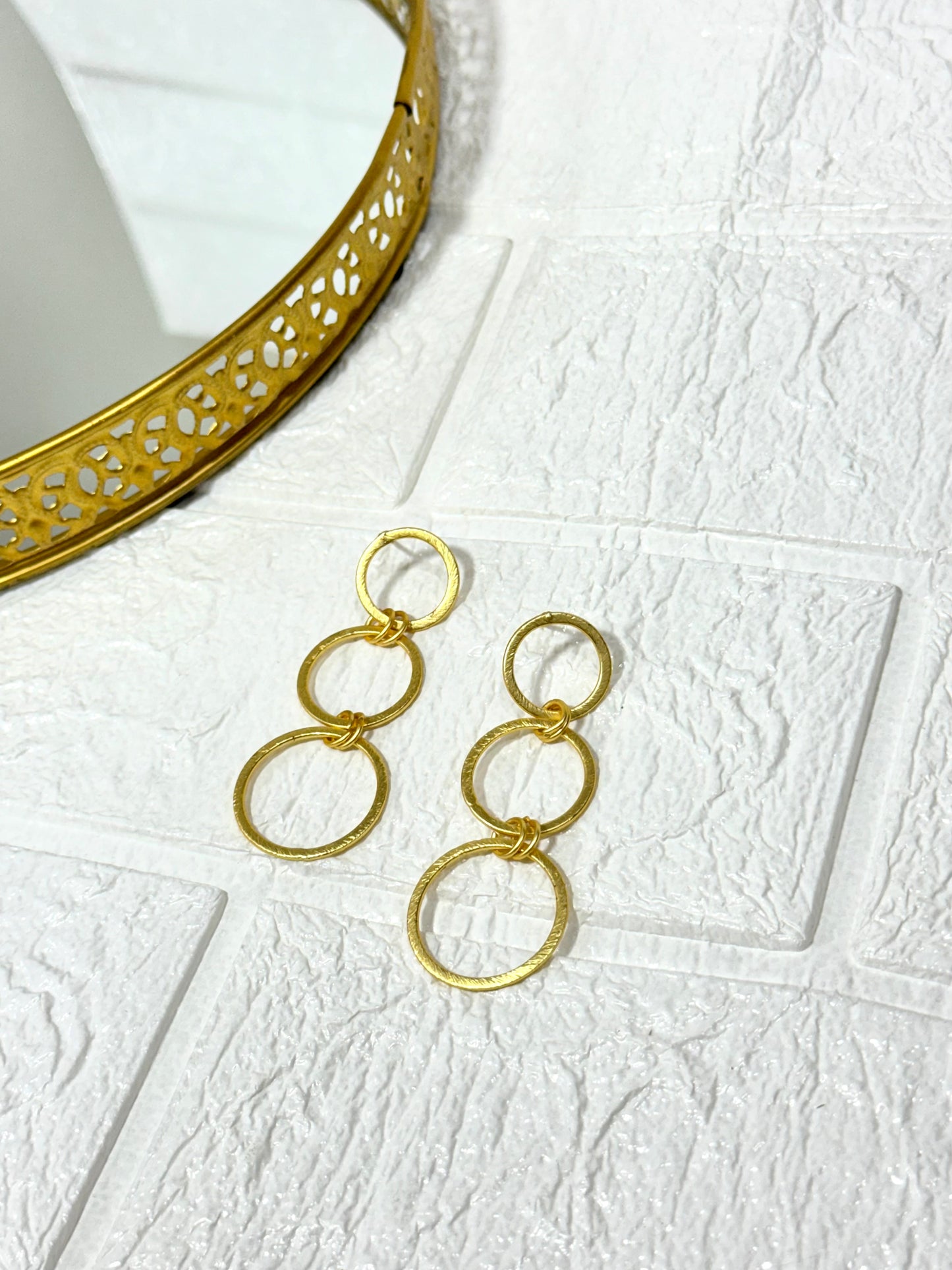 Circle Dangle Earrings