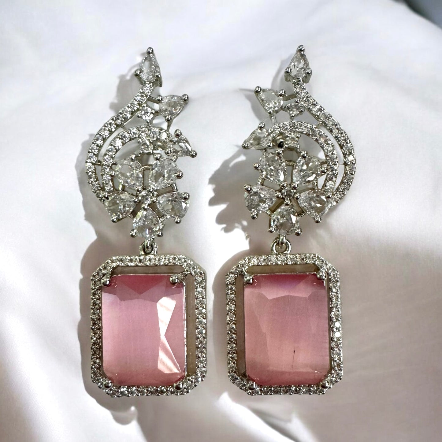 Pink twinkle Earrings