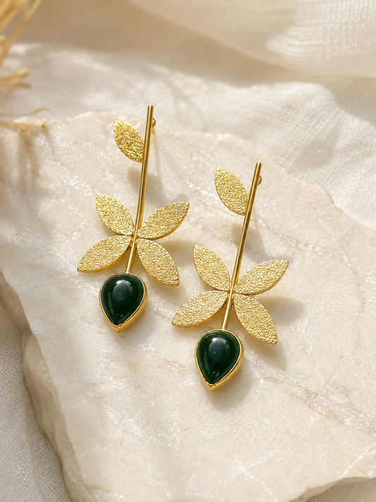 Emerald Roma Earrings