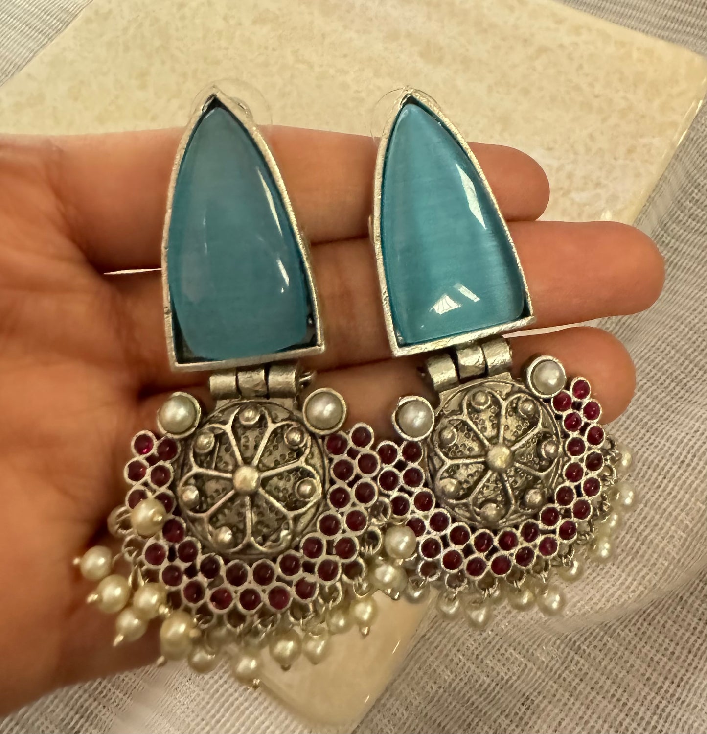 Blue Sama Earrings