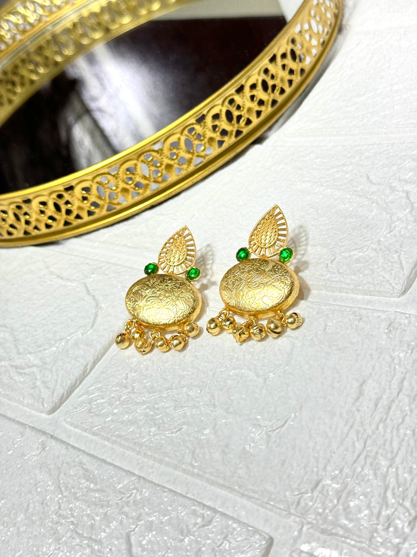 Emerald Reva Earrings